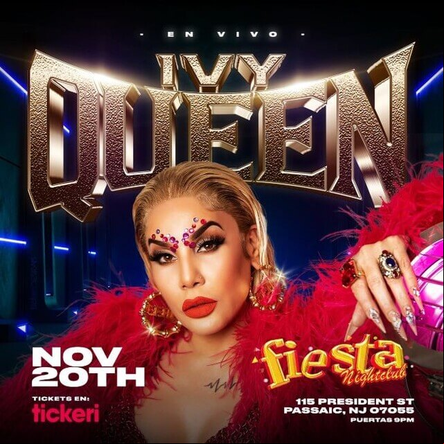 Concierto de Ivy Queen en aic, Nueva Jersey, Estados Unidos, Sábado, 20 de noviembre de 2021