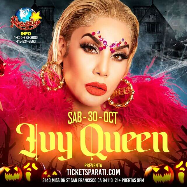 Concierto de Ivy Queen en San Francisco, California, Estados Unidos, Sábado, 30 de octubre de 2021