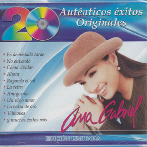 Álbum 20 Auténticos Éxitos Originales de Ana Gabriel