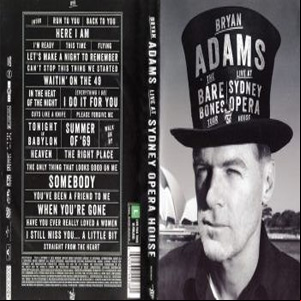 Álbum Live At Sydney Opera House (Dvd) de Bryan Adams