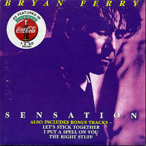 Álbum Sensation de Bryan Ferry