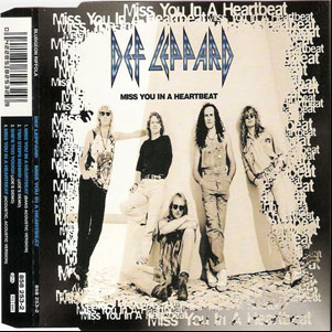 Álbum Miss You In A Heartbeat de Def Leppard