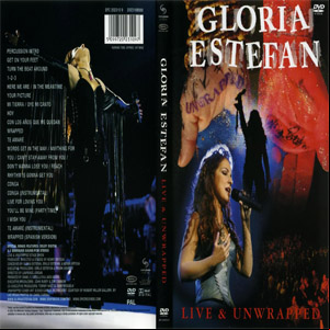 Álbum Live & Unwrapped (Dvd) de Gloria Estefan
