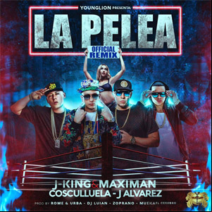Álbum La Pelea (Remix) de J King y Maximan