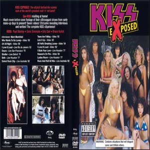 Álbum Exposed (Dvd) de Kiss