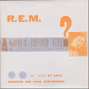 Álbum Where's Captain Kirk? de R.E.M.