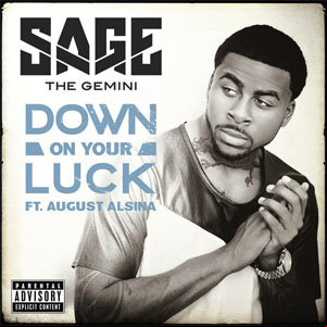 Álbum Down On Your Luck de Sage The Gemini