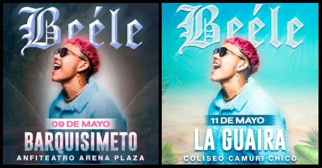Beéle regresará a Venezuela en mayo con dos conciertos épicos en Barquisimeto y La Guaira