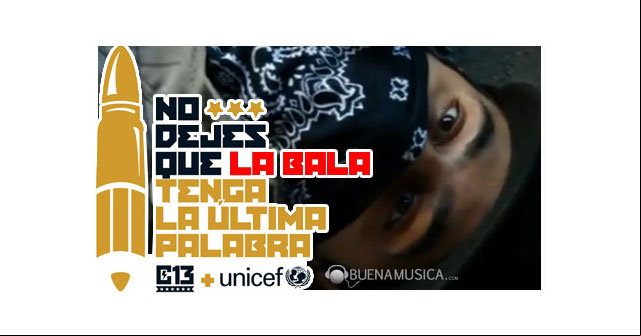 Calle 13 procura crear conciencia  contra las armas en el video La Bala