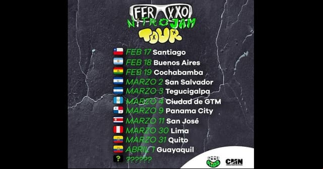 Feid - “Ferxxo Nitro-Jam Tour”