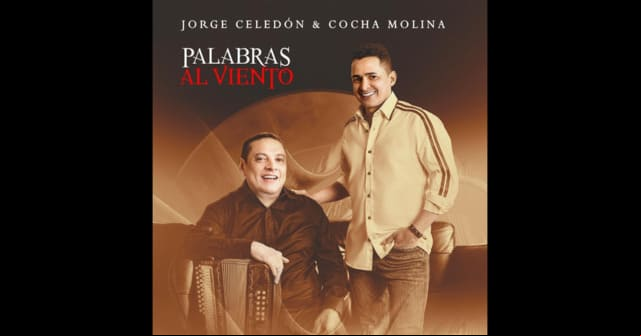 Jorge Celedón y el Cocha Molina lanzan <em>“Palabras al viento”</em>