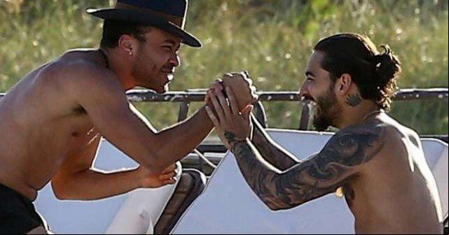 Se viene una colaboración entre Maluma y Prince Royce (FOTOS+VIDEO)