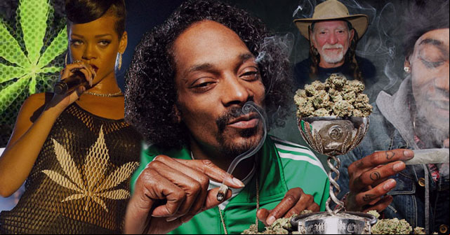 Cantantes y el negocio de la marihuana