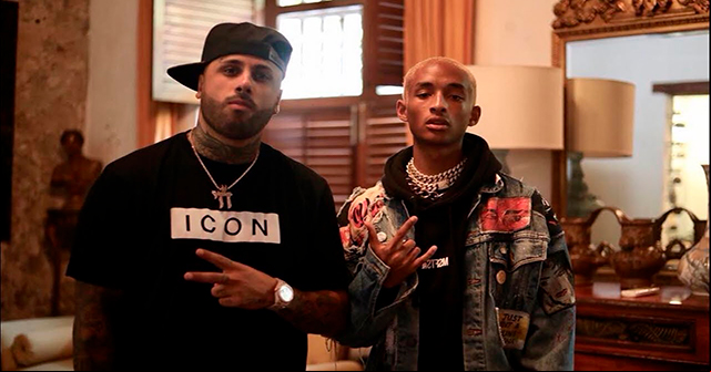 Jaden Smith graba video en Cartagena junto a Nicky Jam (+video)