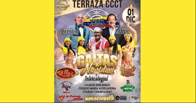 “Hecho en Venezuela Gaitas y Navidad” llegará al CCCT