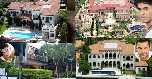 Casas y mansiones de artistas famosos