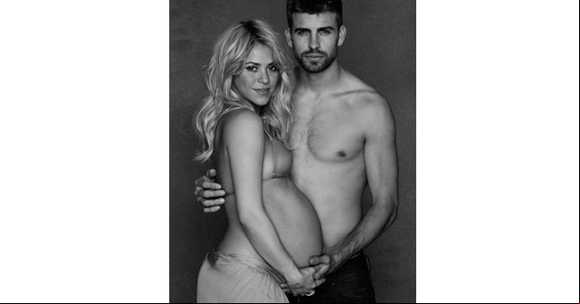 Shakira Embarazada junto a Pique Shakira embarazada junto a Pique