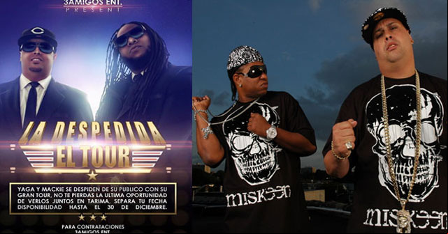 Yaga y Mackie anuncian gira de despedida